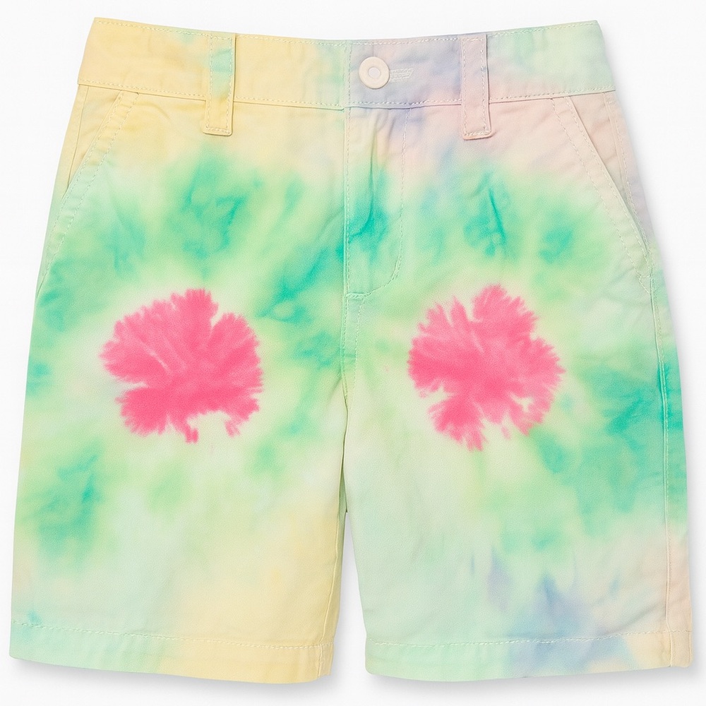 Cat & Jack Tie-Dye Kids Shorts - Multicolor
